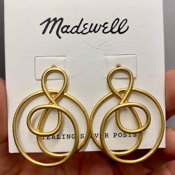 Madewell Earrings Treble Twist Earrings - Picture 4 of 7